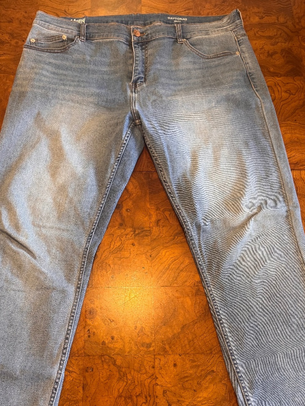 Men's Blue Jeans - Classic Denim Fit